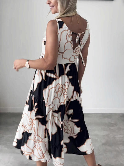 Adeline™ | Stilvolles Kleid mit Blumendruck