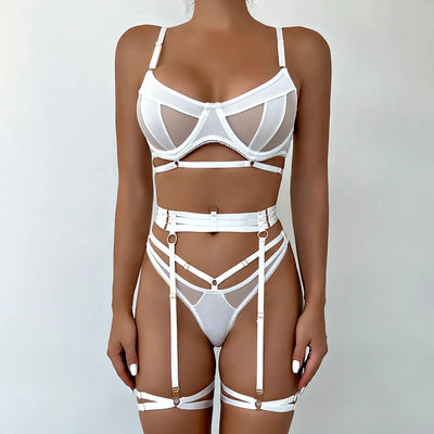Adriana | Set di lingerie francese 3 pezzi 
