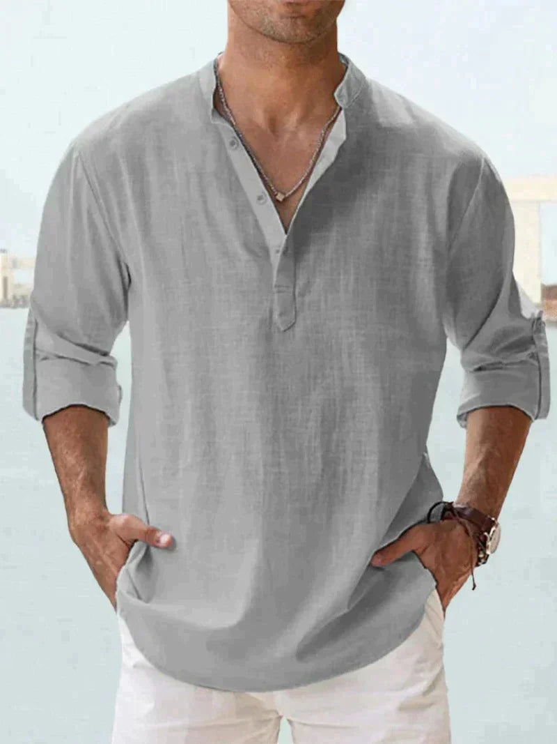 Wolfgang - polo en lin pour homme