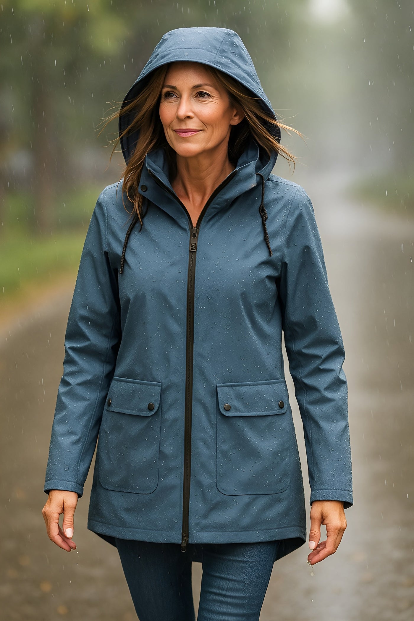 Brenda™ | Wasserdichte Jacke mit Kapuze