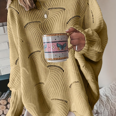Yoko™ – pull en maille côtelée pour femme