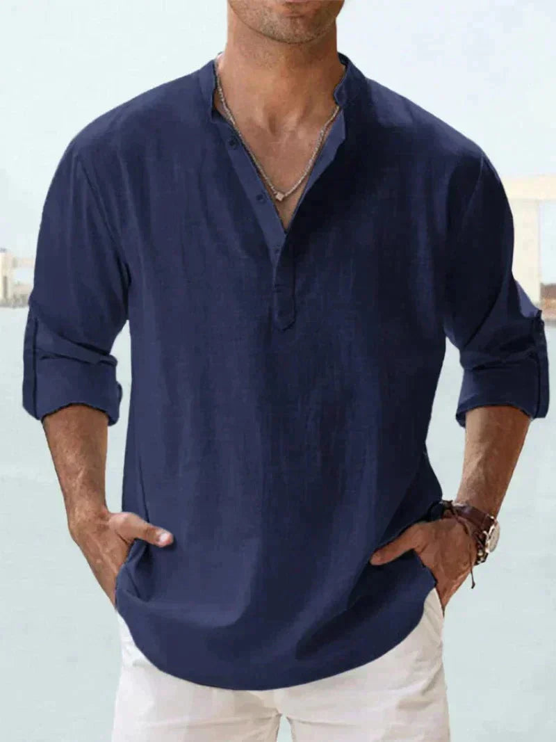 Wolfgang - polo en lin pour homme
