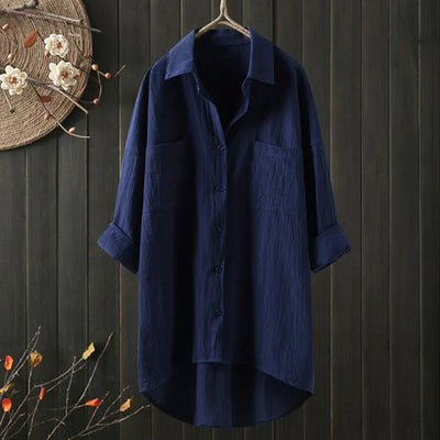 Angelina™ | Langärmelige Bluse mit lockerer Passform