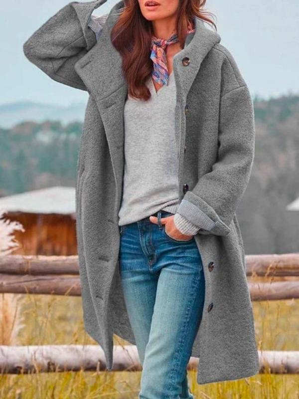 Serena™ | Stylischer langer Wintermantel