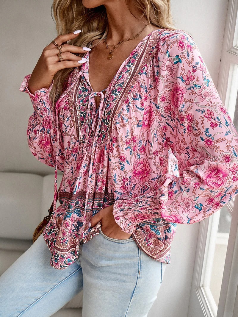 Helena™ | Sommer Blumen Top