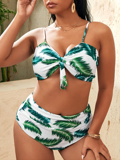 Carlotta | Set bikini tropicale a due pezzi