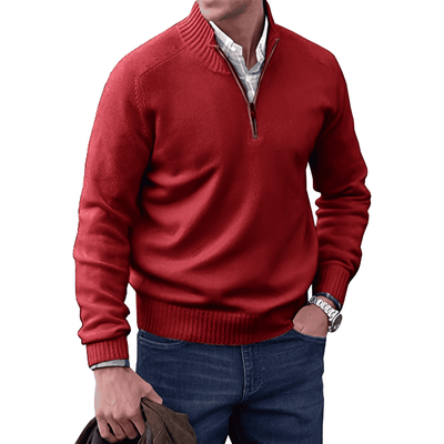 Jason® - Pullover mit Reißverschluss