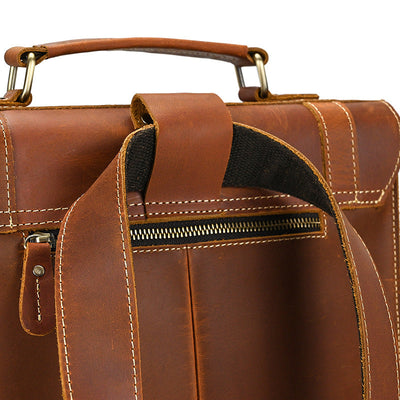 GIRONA | Convertible Leather Rucksack