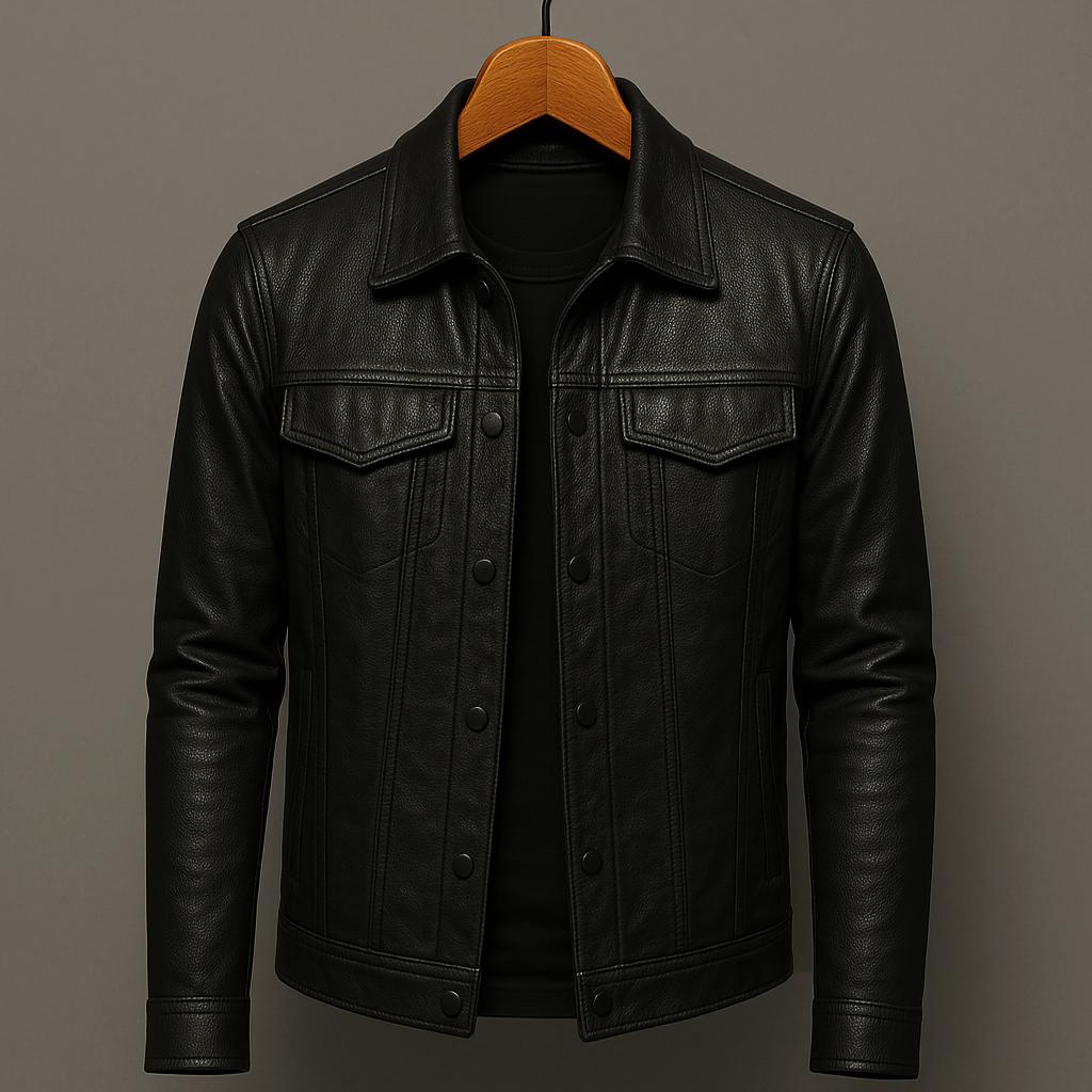 RAEVOR™ | Klassische Lederjacke im Rider-Look