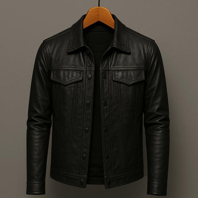 RAEVOR™ | Klassische Lederjacke im Rider-Look