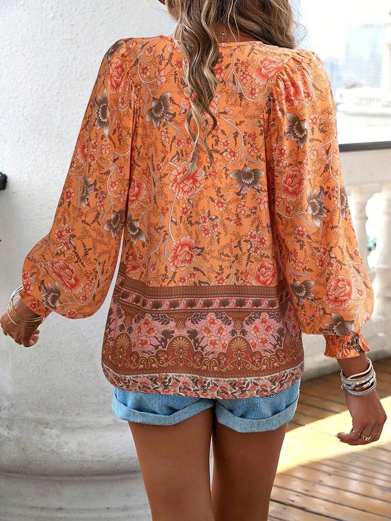 Helena™ | Sommer Blumen Top