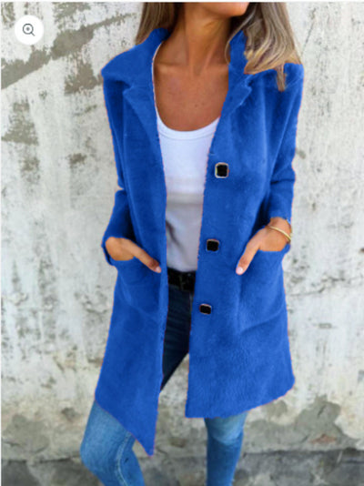 Danielle - Warme Herbstjacke mit Knopfen