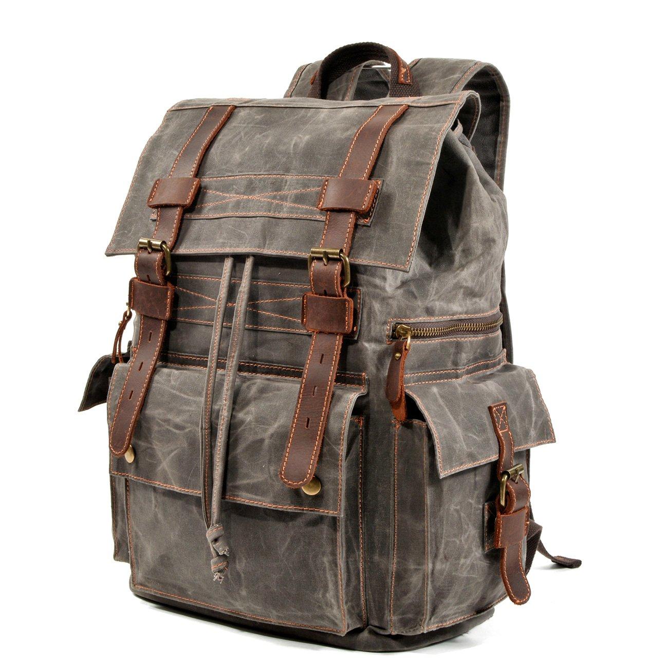 MONTREUX | Canvas Rucksack mit Kordelzug