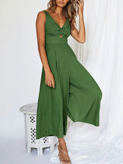 Maren - Jumpsuit mit V-Ausschnitt