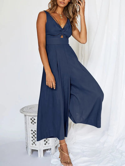 Maren - Jumpsuit mit V-Ausschnitt