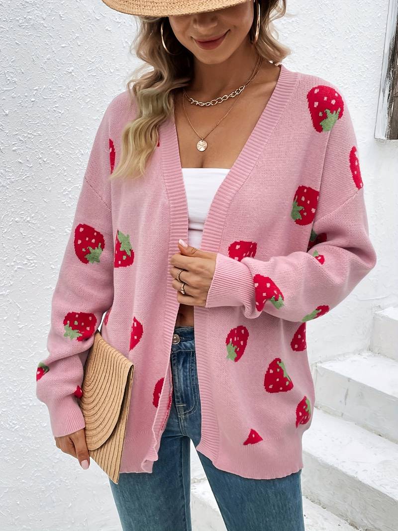 Cardigan fraise Berries™