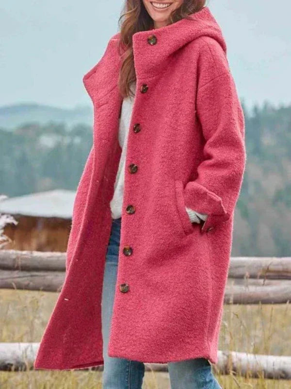 Serena™ | Stylischer langer Wintermantel
