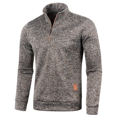 Bjorn | Comodo maglione da uomo con mezza zip