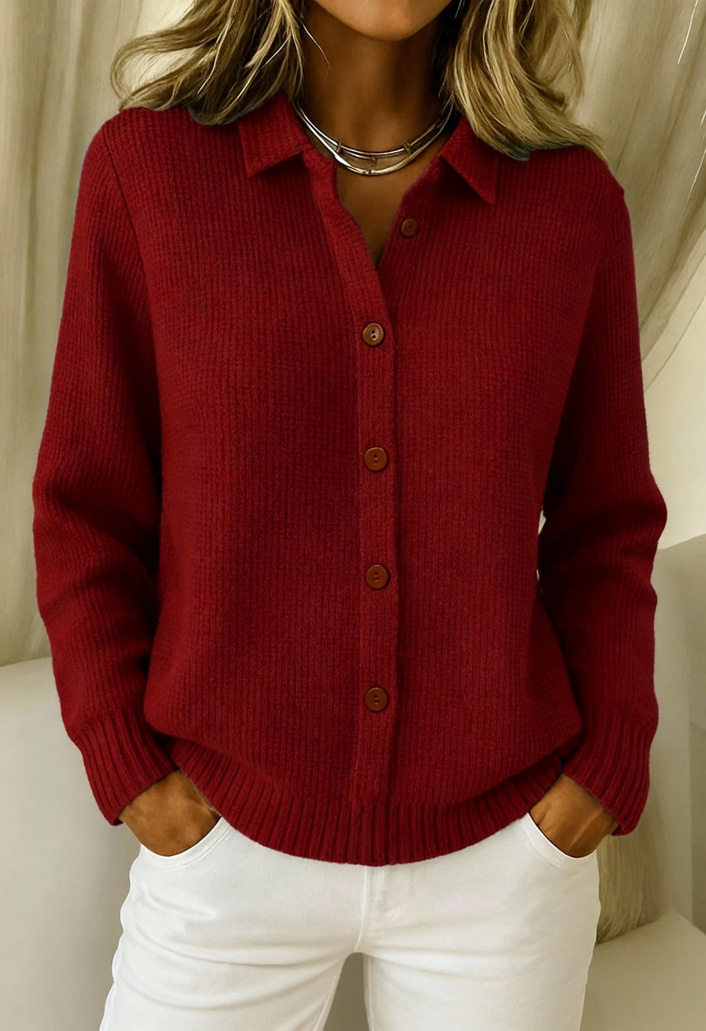 Annika™ | Gemütliche & elegante Strickjacke