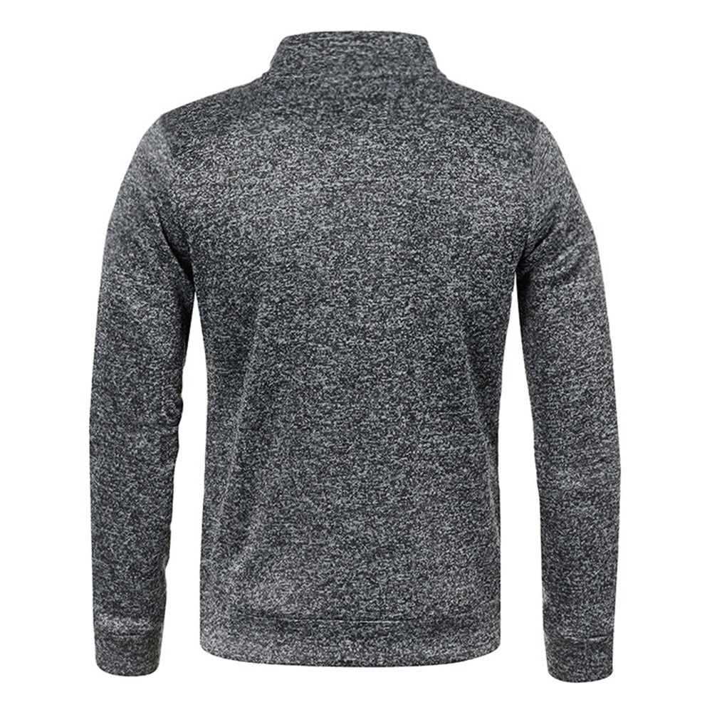 Bjorn | Comodo maglione da uomo con mezza zip
