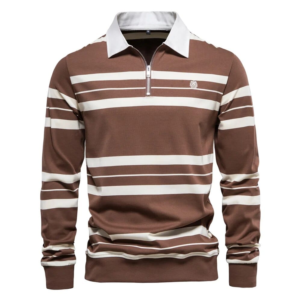Derek® - Langarm-Poloshirt