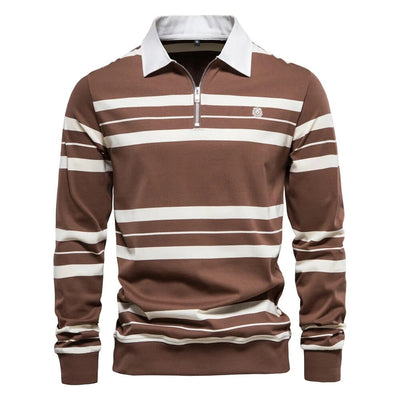 Derek® - Langarm-Poloshirt