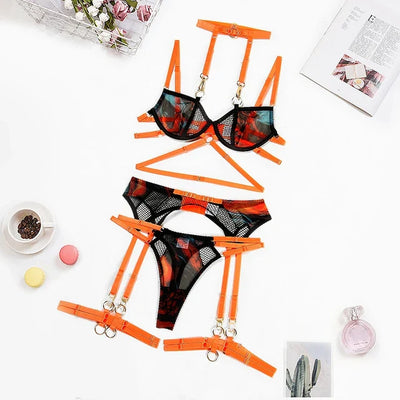 Aurore Fontaine® | Luxuriöses Spitzen-Dessous-Set