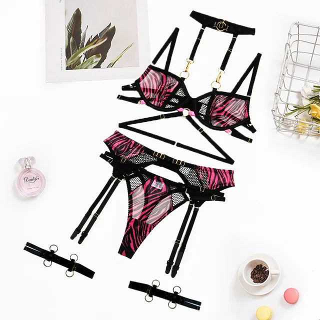 Aurore Fontaine® | Luxuriöses Spitzen-Dessous-Set
