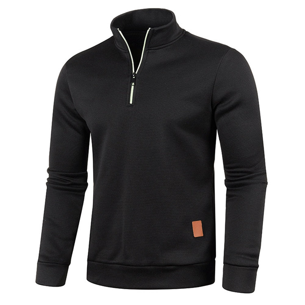Bjorn | Comodo maglione da uomo con mezza zip