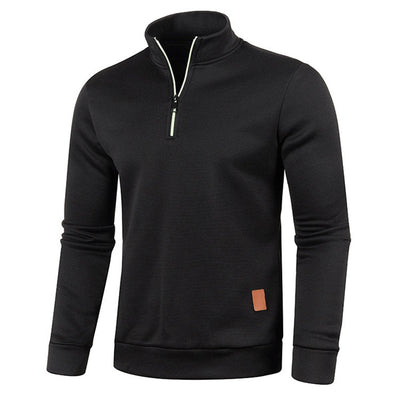 Bjorn | Comodo maglione da uomo con mezza zip