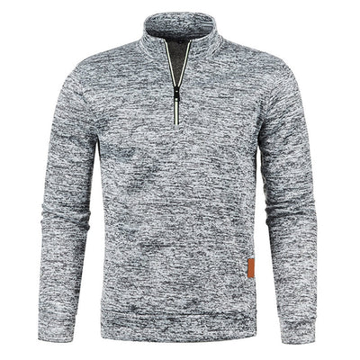 Bjorn | Comodo maglione da uomo con mezza zip