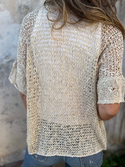 Ivonie™ | Elegantes Texturiertes Top