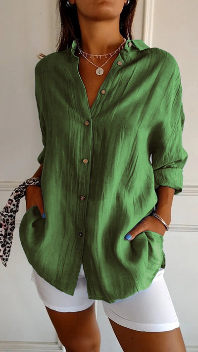 Sara - Bequeme Lange Bluse