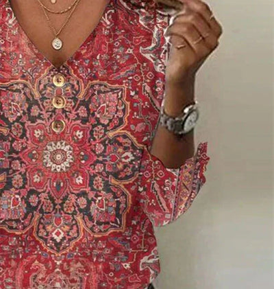 Valerie™ - Vintage Boho Bluse