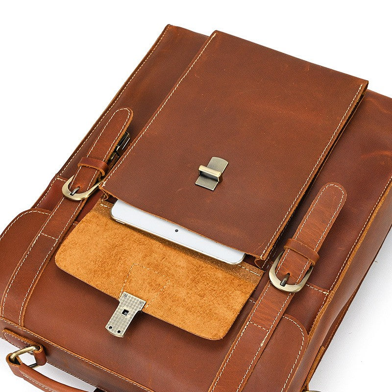 GIRONA | Convertible Leather Rucksack