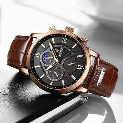 Klassische | Lederarmband Uhr