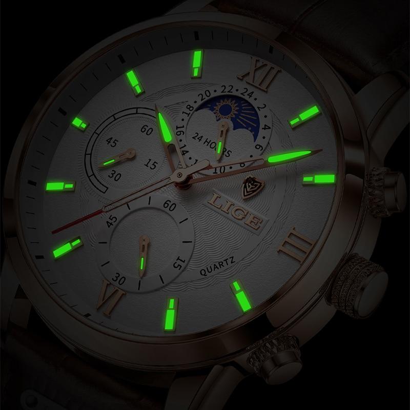 Klassische | Lederarmband Uhr