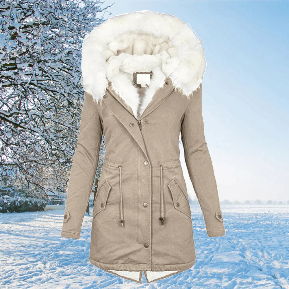Anna® - Wintermantel mit Wollpelz-Futter