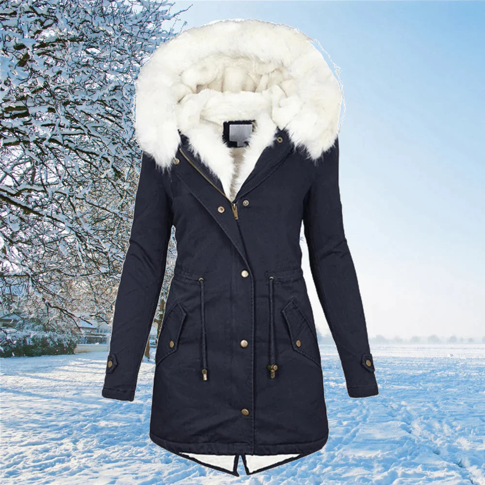 Anna® - Wintermantel mit Wollpelz-Futter
