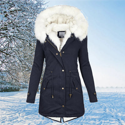 Anna® - Wintermantel mit Wollpelz-Futter