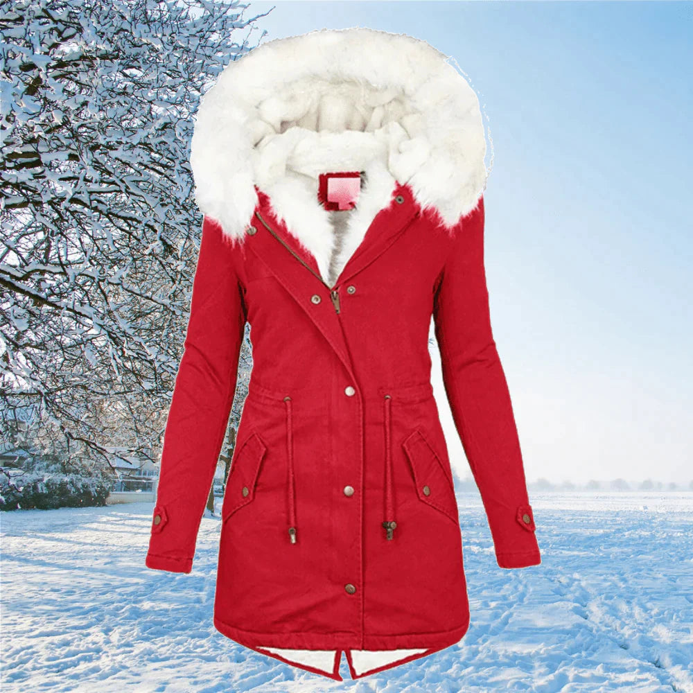Anna® - Wintermantel mit Wollpelz-Futter