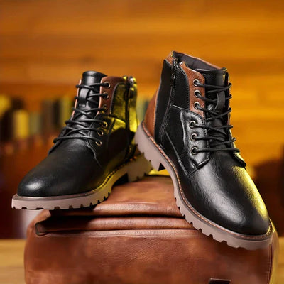 Adelbert | Robuste Schnürstiefel aus Leder
