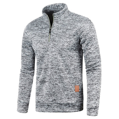 Bjorn | Comodo maglione da uomo con mezza zip