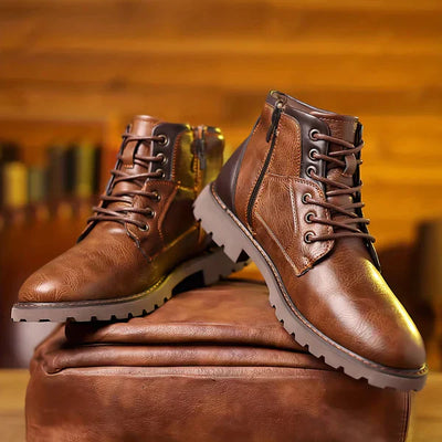 Adelbert | Robuste Schnürstiefel aus Leder