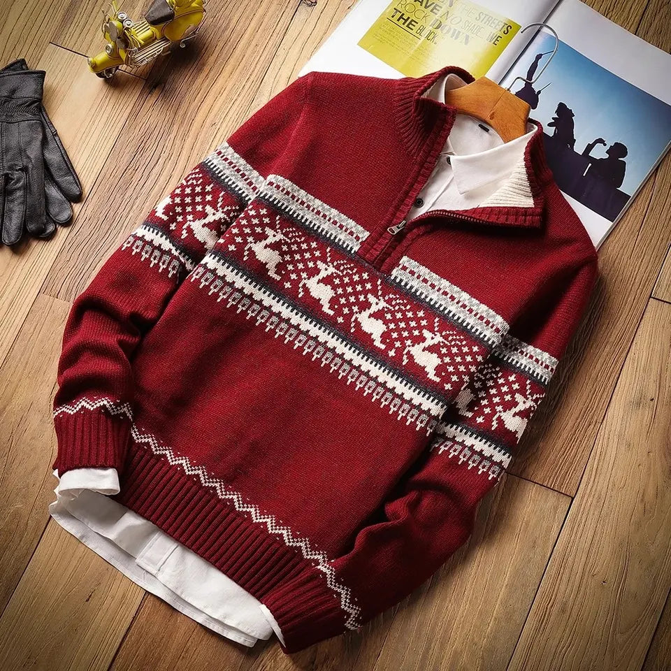 Jeremy® - Gilet maglione natalizio 