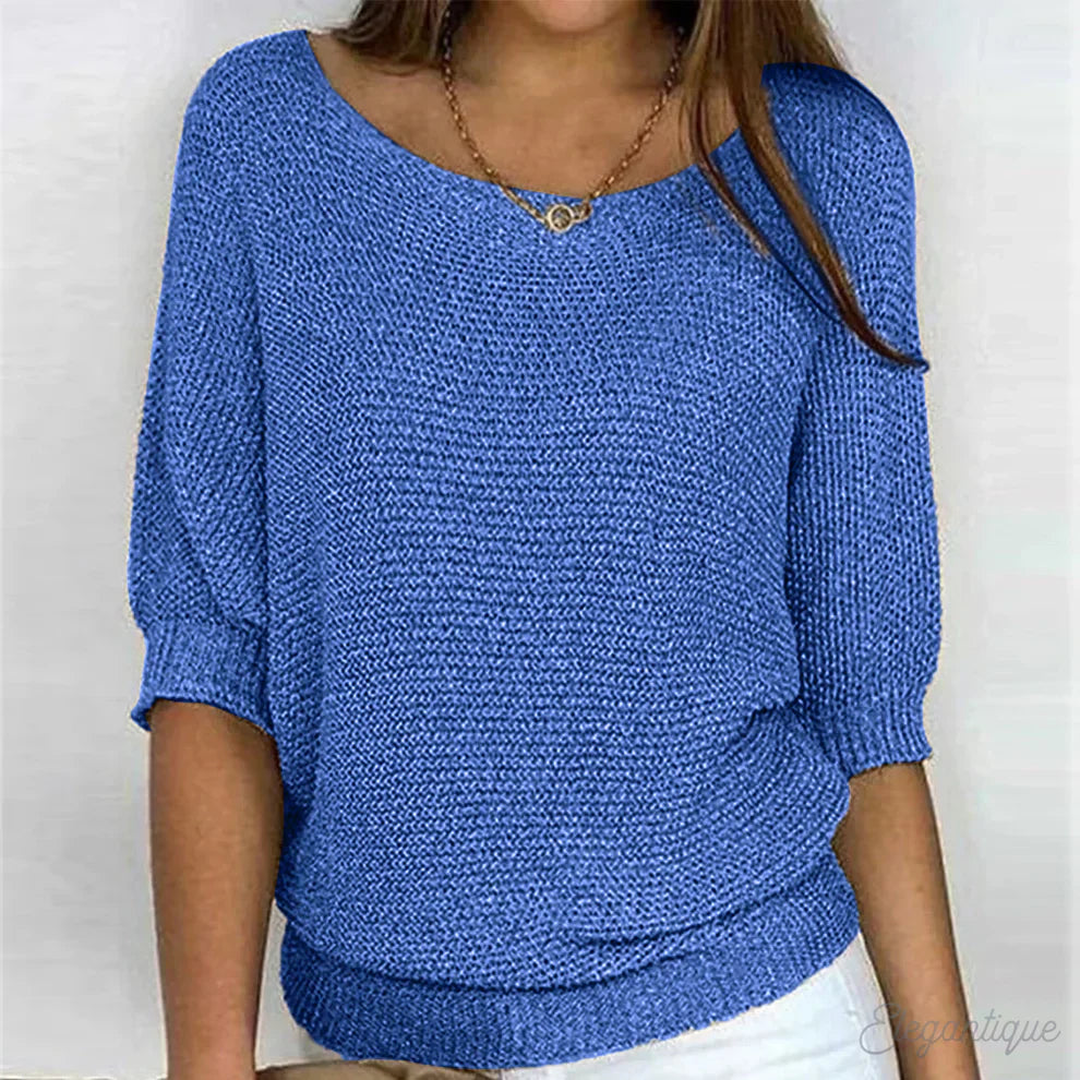 Fleur™ - Lässiges Strickoberteil