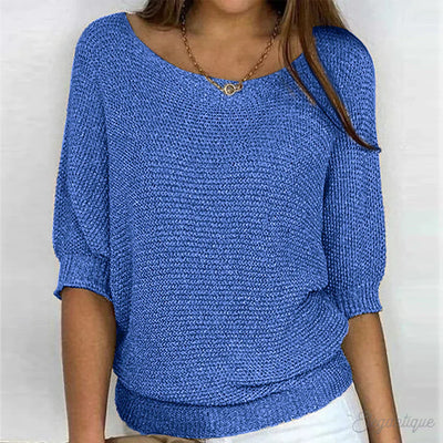 Fleur™ - Lässiges Strickoberteil