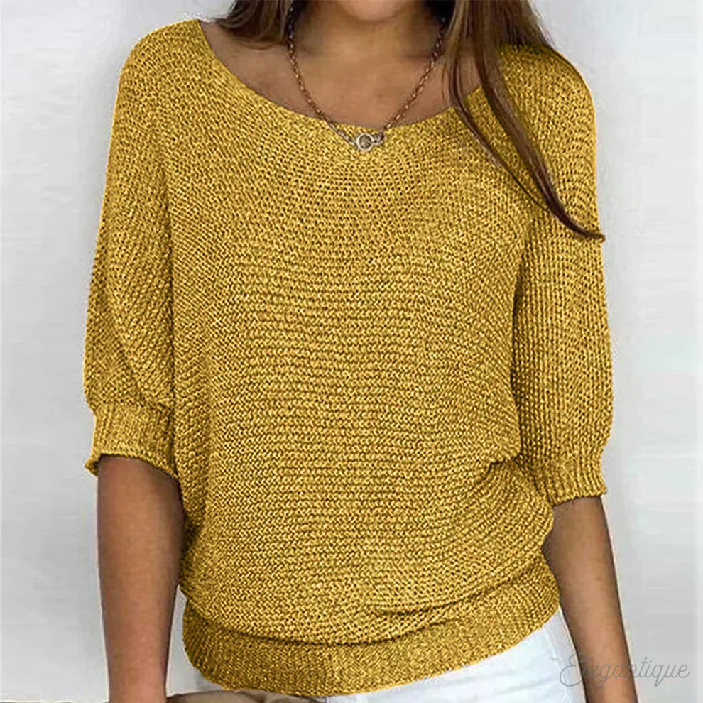 Fleur™ - Lässiges Strickoberteil