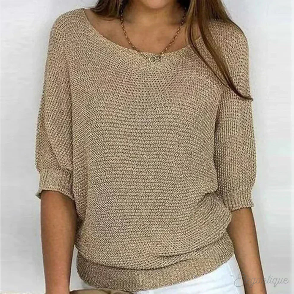 Fleur™ - Lässiges Strickoberteil