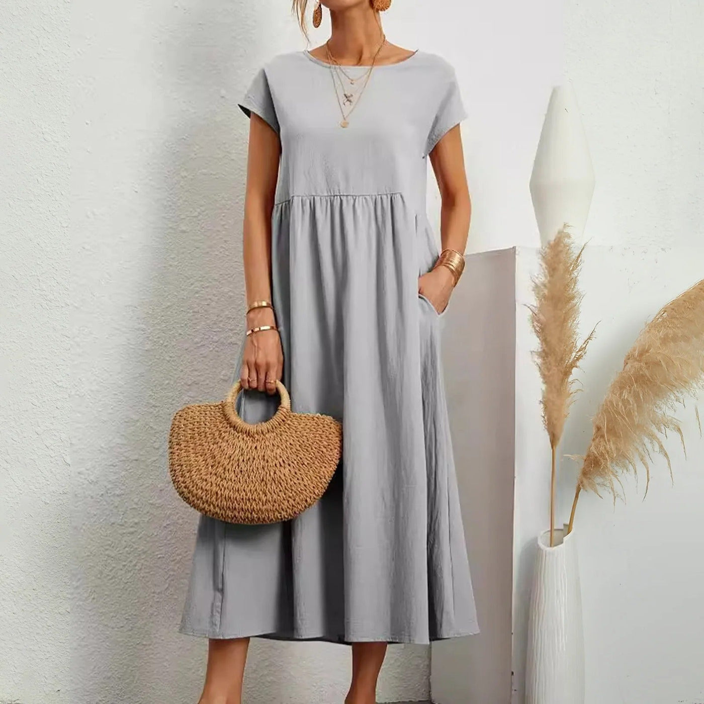Catherine | Elegantes Essentials Kleid